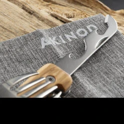 Akinod 13H25 Folding Cutlery Set 12 Akinod 13H25 Folding Cutlery Set -Petromaxi Shop AKI02M00001 83512.1616596803