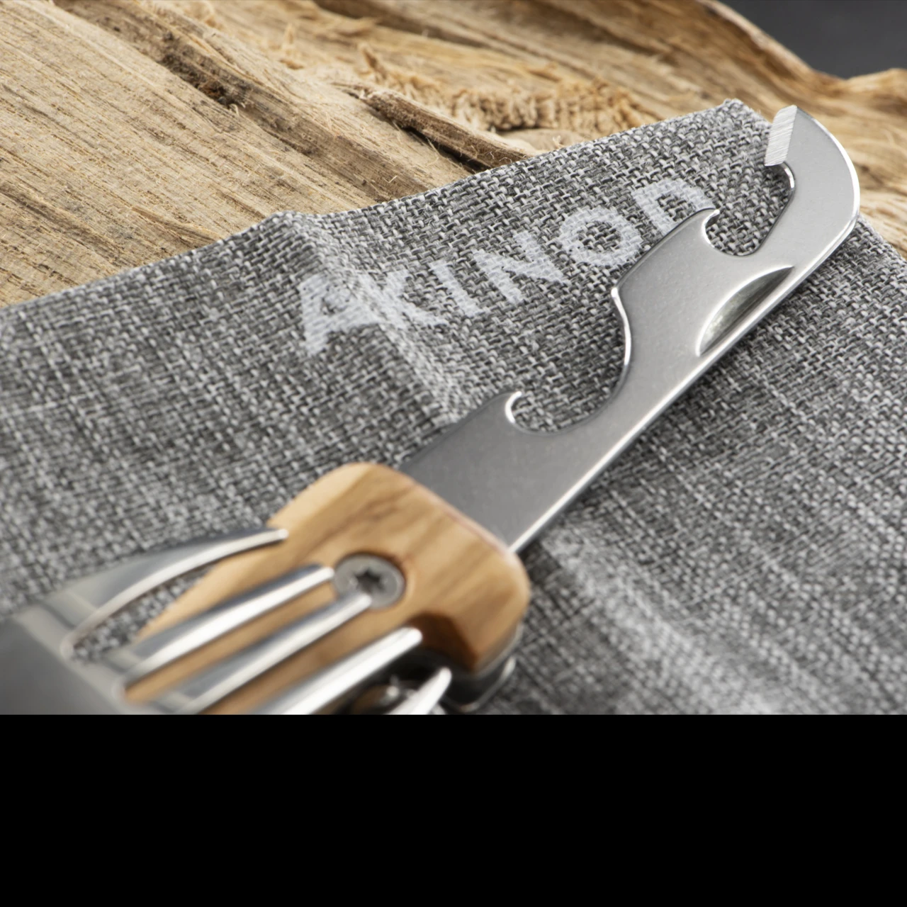 Akinod 13H25 Folding Cutlery Set 5 Akinod 13H25 Folding Cutlery Set - Image 3