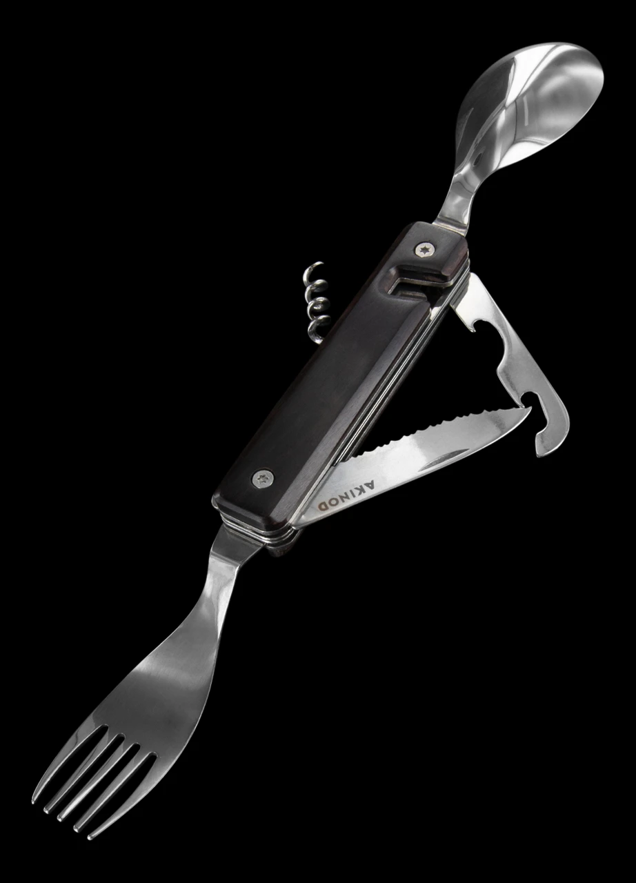 Akinod 13H25 Folding Cutlery Set 7 Akinod 13H25 Folding Cutlery Set - Image 5