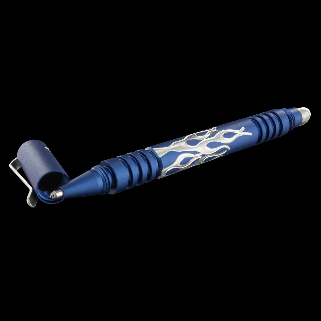 Hinderer Investigator Flames Aluminium Pen 6 Hinderer Investigator Flames Aluminium Pen - Image 4