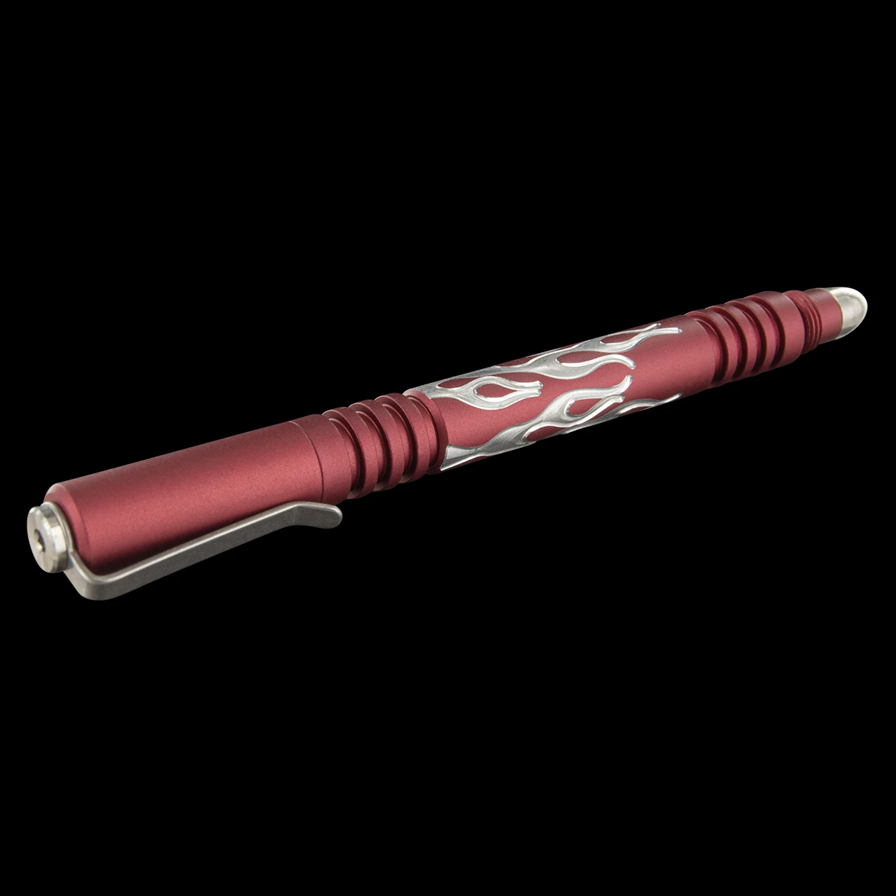 Hinderer Investigator Flames Aluminium Pen 11 Hinderer Investigator Flames Aluminium Pen - Image 9