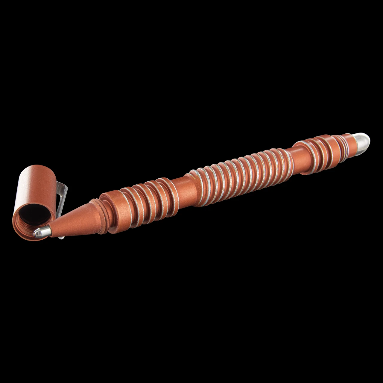 Hinderer Investigator Spiral Aluminium "Battled" Orange 7 Hinderer Investigator Spiral Aluminium "Battled" Orange - Image 5