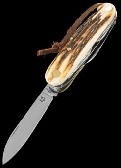 Fox Multipurpose Pocket Knife Stag 7 11 Fox Multipurpose Pocket Knife Stag 7 -Petromaxi Shop FOX 226 7 SCE02 50572.1678276056