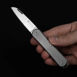 Fox Vulpis 1 Titanium Penknife -Petromaxi Shop FOX FX VP130TI 79368.1688647656