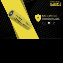 Nitecore 21700 Li-ion 15A Battery 5000mAh NL2150HPi -Petromaxi Shop NITECORE NL2150HPidet8 08013.1608122282