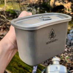 Pathfinder Titanium Canteen Cooking Set -Petromaxi Shop PTH206det5 61456.1624535087