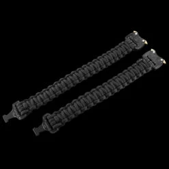 RCP AustriAlpin COBRA Paracord Bracelet Black -Petromaxi Shop RCP PB BK BLK 802 32995.1665490943