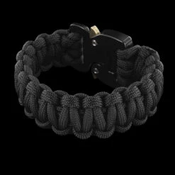 RCP AustriAlpin COBRA Paracord Bracelet Black -Petromaxi Shop RCP PB BK BLK 804 98896.1665490943