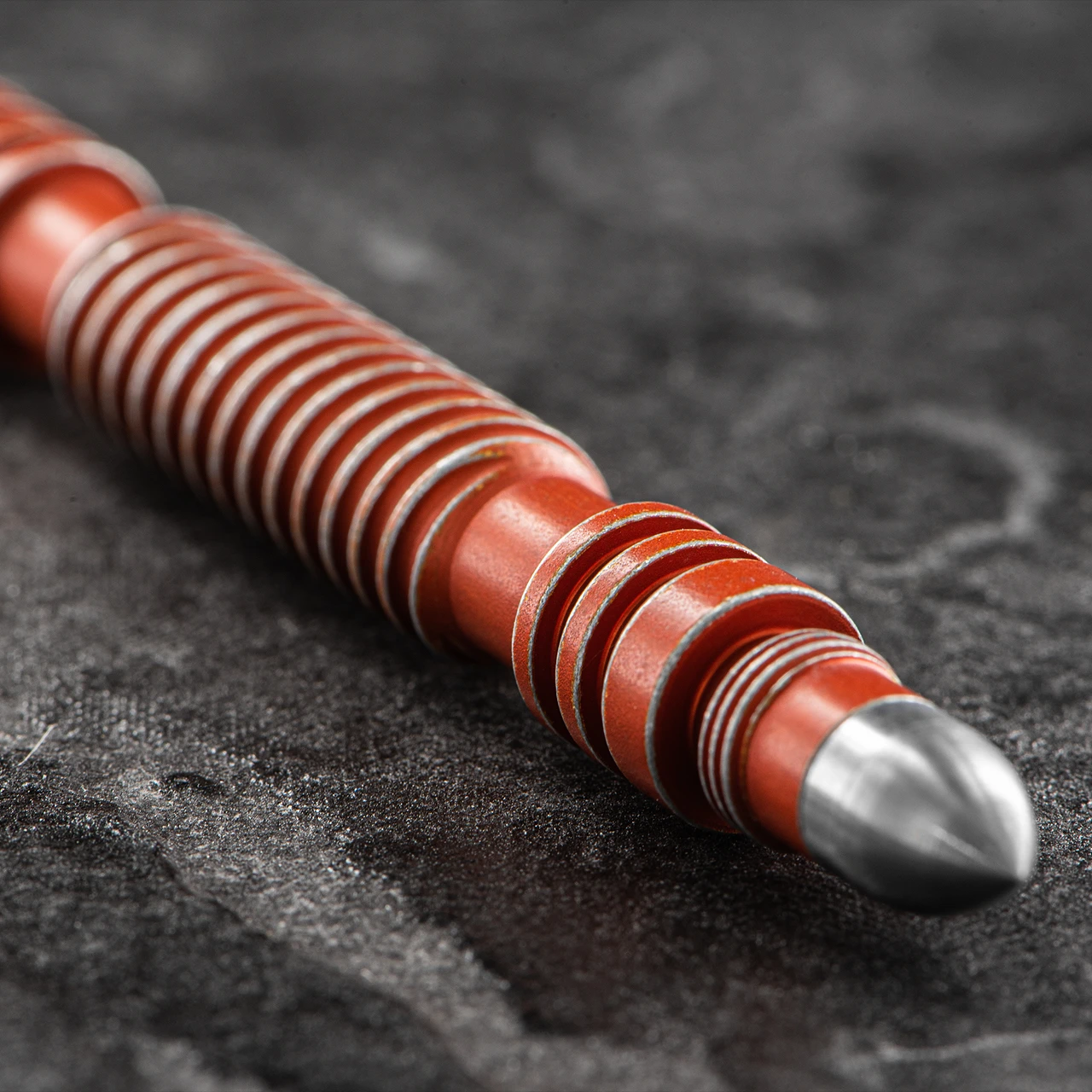 Hinderer Investigator Spiral Aluminium "Battled" Orange 6 Hinderer Investigator Spiral Aluminium "Battled" Orange - Image 4