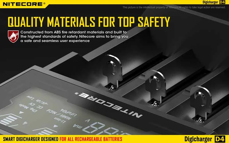 Nitecore Digicharger D4 EU 7 Nitecore Digicharger D4 EU - Image 5
