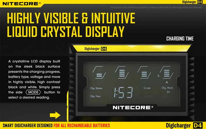 Nitecore Digicharger D4 EU 11 Nitecore Digicharger D4 EU - Image 9