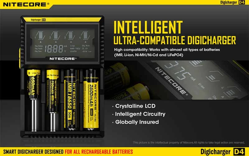 Nitecore Digicharger D4 EU 9 Nitecore Digicharger D4 EU - Image 7