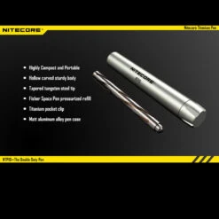Nitecore NTP Titanium Pen -Petromaxi Shop nitecore ntp10det13 82235.1598448884