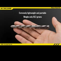 Nitecore NTP Titanium Pen -Petromaxi Shop nitecore ntp10det3 61099.1598448884