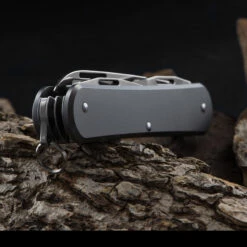 Fox Vulpis 4 Saw Titanium Penknife -Petromaxi Shop vulpisSAW4TITdet2 27061.1686826745